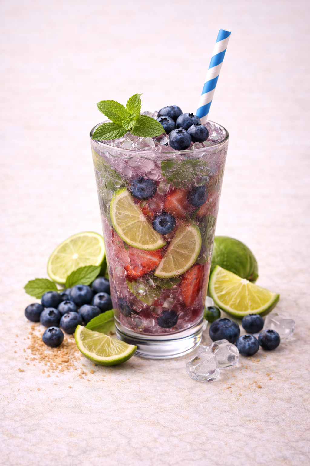 Blueberry Mojito