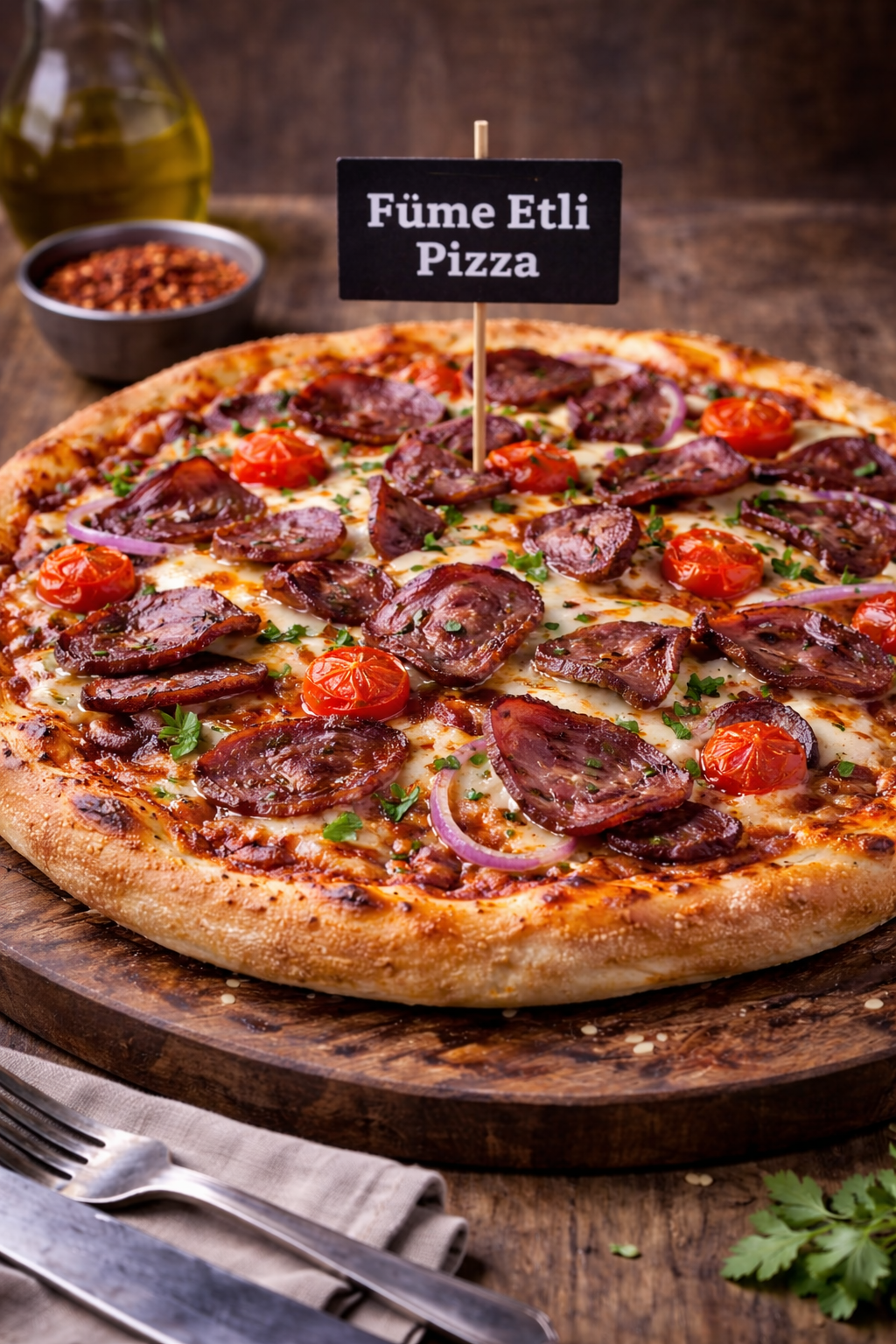 Dublin Cafe & Lounge | Pendik - Füme Etli Pizza