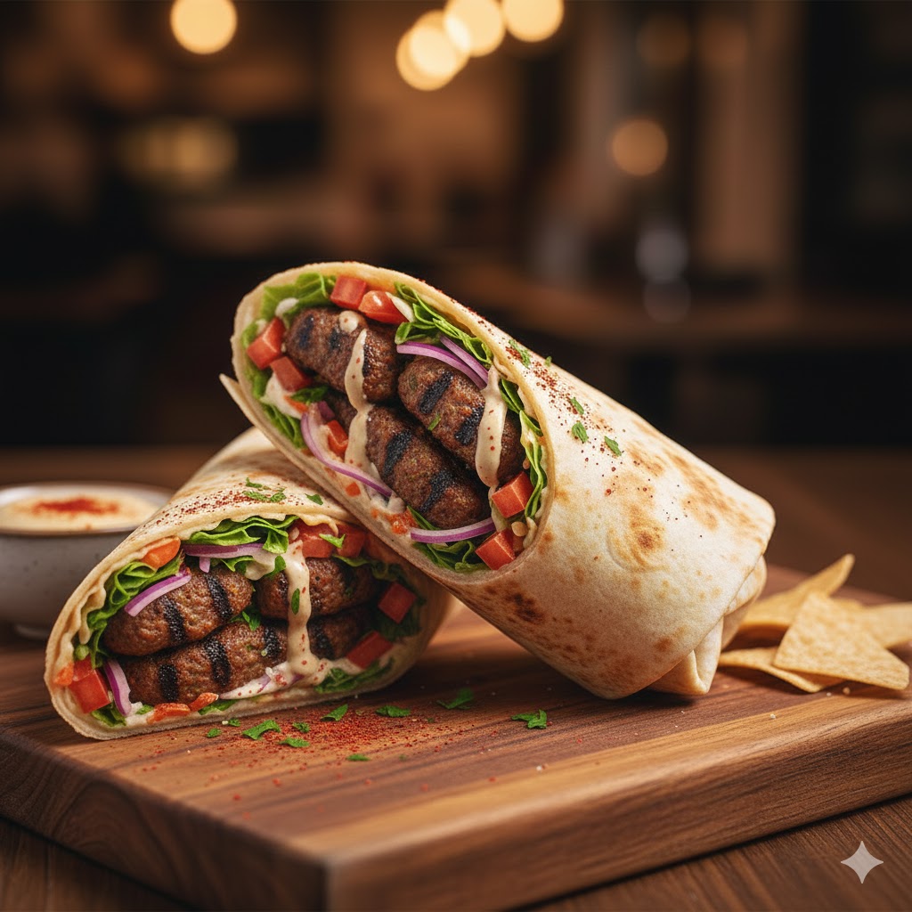 Dublin Cafe & Lounge | Pendik - Köfteli Wrap
