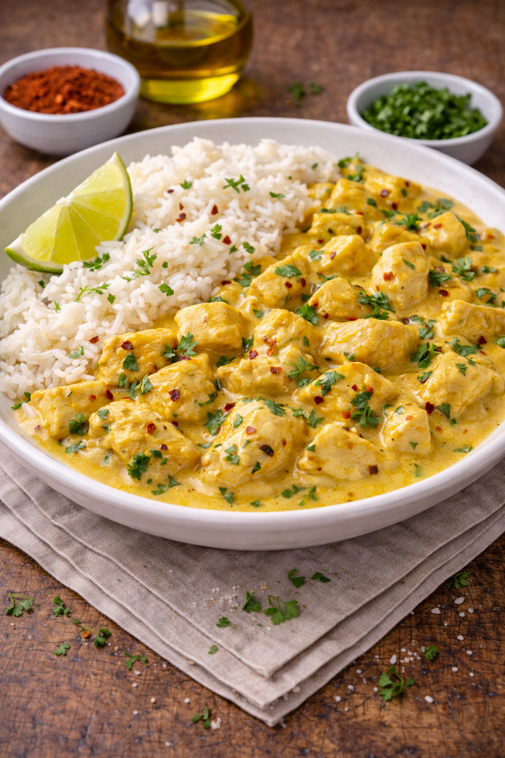 Dublin Cafe & Lounge | Pendik - Köri Soslu Tavuk