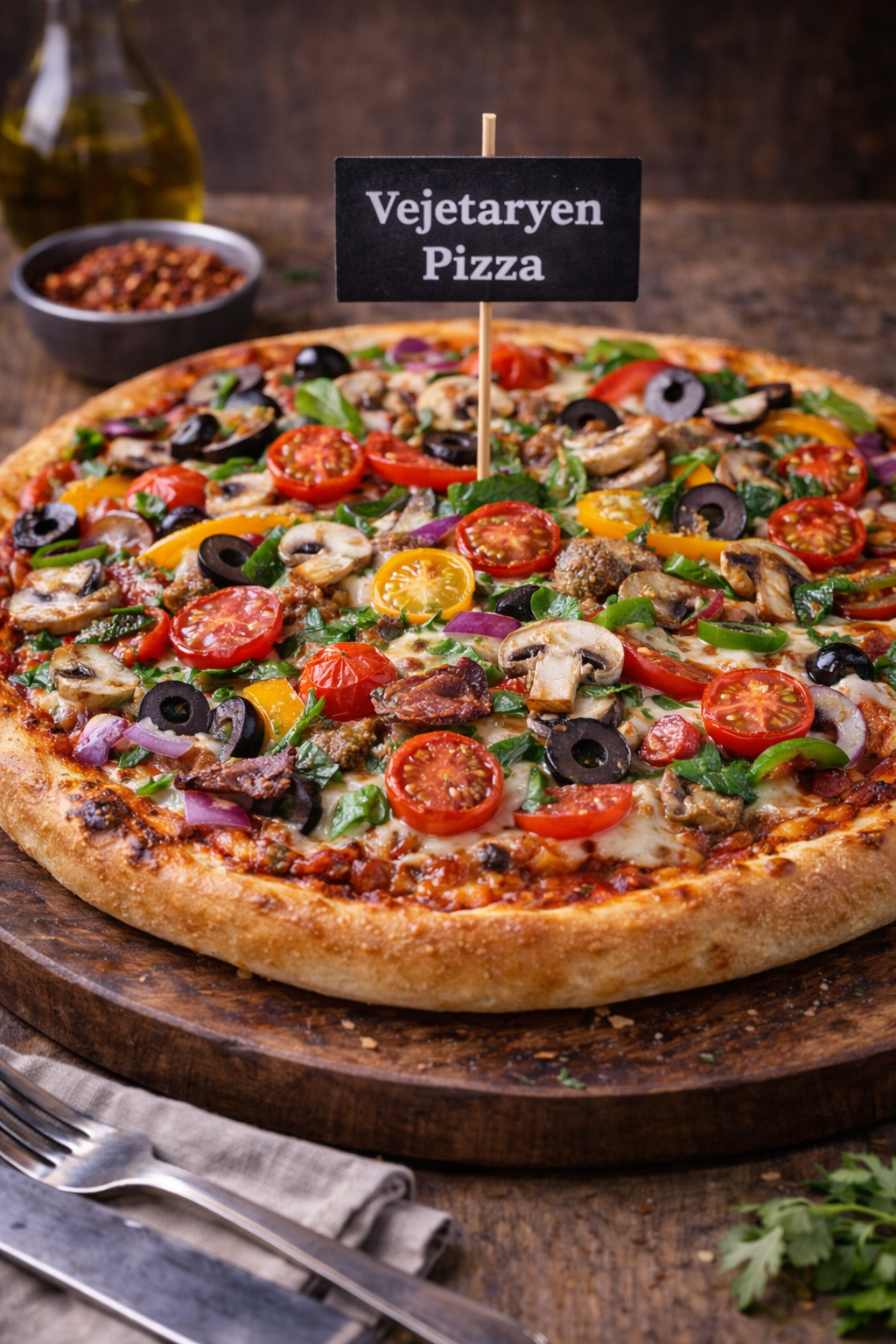 Dublin Cafe & Lounge | Pendik - Vejetaryen Pizza